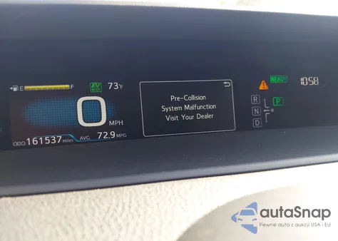 2017 Toyota Prius Prime Premium из США, поврежденный, VIN JTDKARFP7H3012946